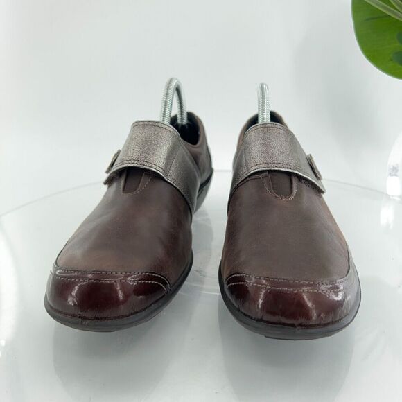 Romika Skylight Loafers Women's Size 41 10 Brown Pewter Bootie Shootie Comfy - Picture 4 of 15